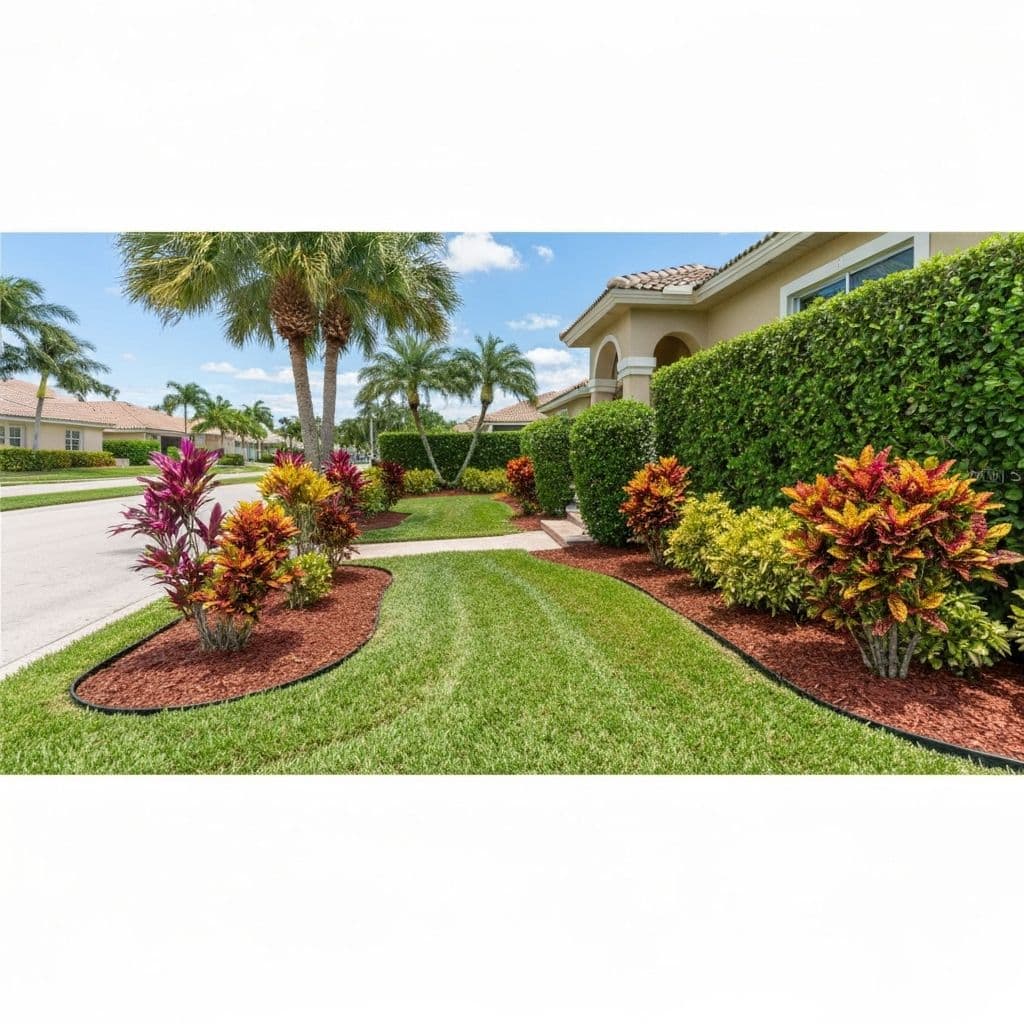 After landscaping service